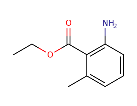 Molecular Structure of 90259-52-2 (Ethyl 2-amino-6-methylbenzoate)