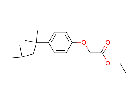 ethyl <p-(1,1,3,3-tetramethylbutyl)phenoxy>acetate