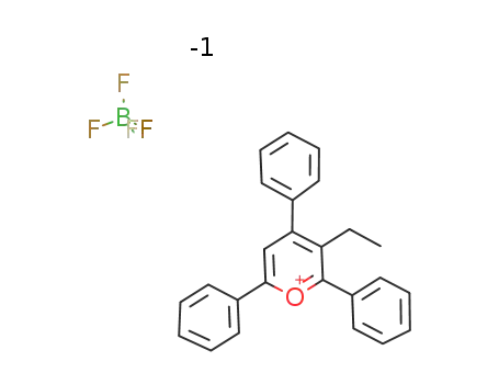 Pyrylium, 3-ethyl-2,4,6-triphenyl-, tetrafluoroborate(1-)