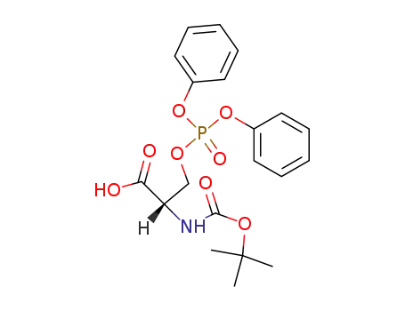 BOC-O-DIPHENYLPHOSPHO-L-SERINE
