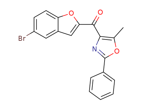 Methanone, (5-bromo-2-benzofuranyl)(5-methyl-2-phenyl-4-oxazolyl)-