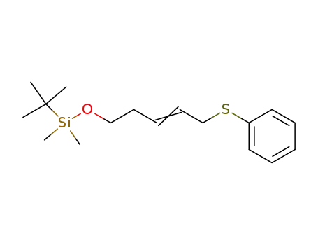 tert-Butyl-dimethyl-((E)-5-phenylsulfanyl-pent-3-enyloxy)-silane