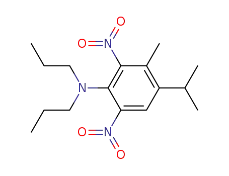 Benzenamine, 3-methyl-4-(1-methylethyl)-2,6-dinitro-N,N-dipropyl-