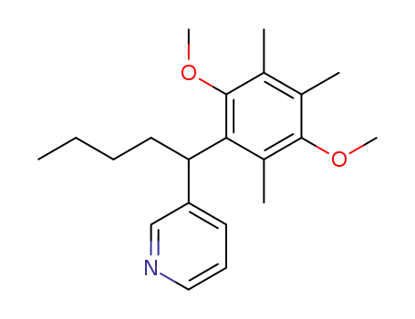 3-[1-(2,5-Dimethoxy-3,4,6-trimethyl-phenyl)-pentyl]-pyridine