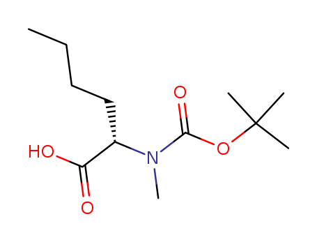 (S)-2-((tert-Butoxycarbonyl)(methyl)amino)hexanoic acid