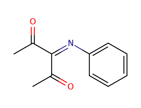 Molecular Structure of 83325-65-9 (3-(phenyliMino)pentane-2,4-dione)