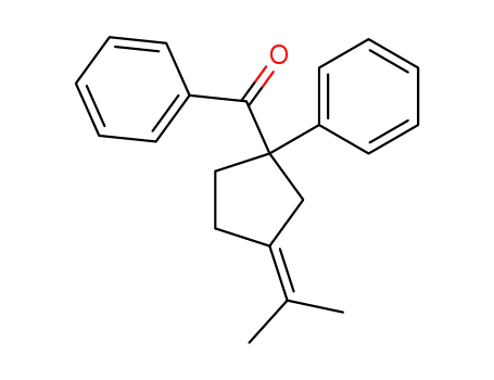 (3-Isopropylidene-1-phenyl-cyclopentyl)-phenyl-methanone
