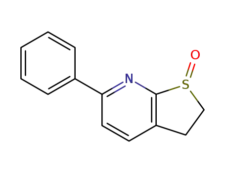 6-phenyl-2,3-dihydrothieno-<2,3-b>pyridine 1-oxide