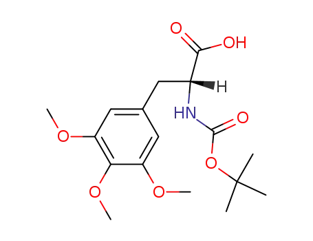 (R)-2-((tert-butoxycarbonyl)amino)-3-(3,4,5-trimethoxyphenyl)propanoic acid
