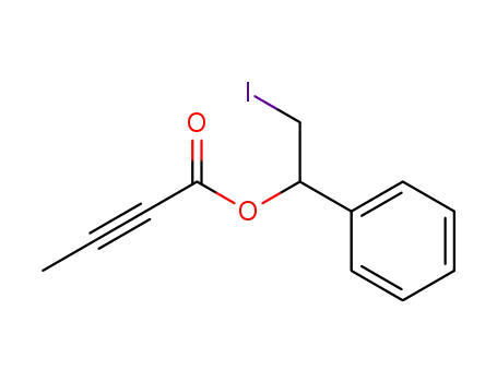 2-iodo-1-phenylethyl 2-butynoate