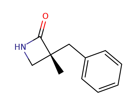 2-Azetidinone, 3-methyl-3-(phenylmethyl)-, (R)-