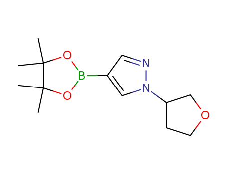 1-(Tetrahydrofuran-3-yl)-4-(4,4,5,5-tetramethyl-1,3,2-dioxaborolan-2-yl)-1H-pyrazole