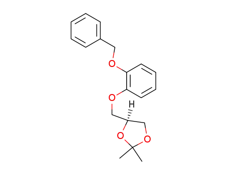 (4S)-4-{[2-(Benzyloxy)phenoxy]methyl}-2,2-dimethyl-1,3-dioxolane