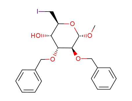 methyl 2,3-di-O-benzyl-6-deoxy-6-iodo-α-D-altropyranoside