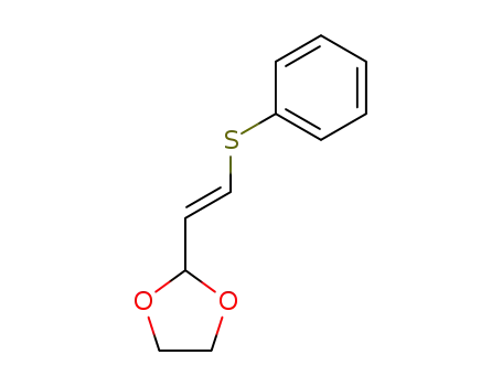 1,3-Dioxolane, 2-[2-(phenylthio)ethenyl]-, (E)-