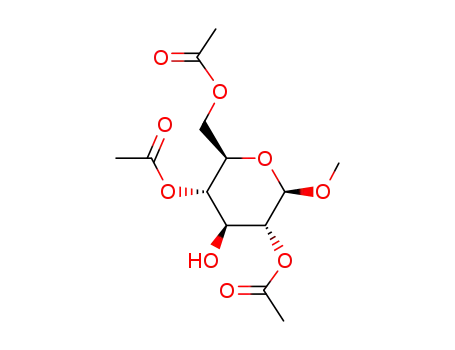 Methyl beta-D-glucopyranoside 2,4,6-triacetate