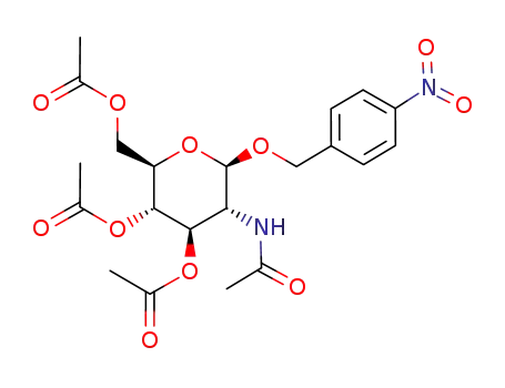 nitrobenzyl 2-acetamido-3,4,6-tri-O-acetyl-2-deoxy-β-D-glucopyranoside