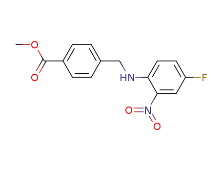 Methyl 4-[[(4-fluoro-2-nitrophenyl)amino]methyl]benzoate