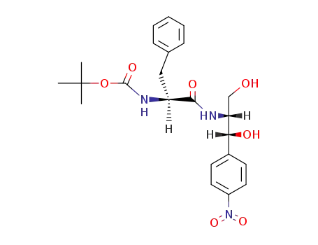 {(S)-1-[(1R,2R)-2-Hydroxy-1-hydroxymethyl-2-(4-nitro-phenyl)-ethylcarbamoyl]-2-phenyl-ethyl}-carbamic acid tert-butyl ester