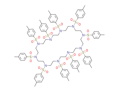 1,4,7,10,13,16,19,22,25,28-decakis(p-tolylsulfonyl)-1,4,7,10,13,16,19,22,25,28-decaazacyclotriacontane