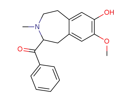 2-Benzoyl-7-hydroxy-8-methoxy-3-methyl-2,3,4,5-tetrahydro-1H-3-benzazepine