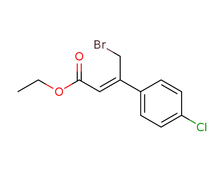 (Z)-ethyl 4-bromo-3-(4-chlorophenyl)but-2-enoate