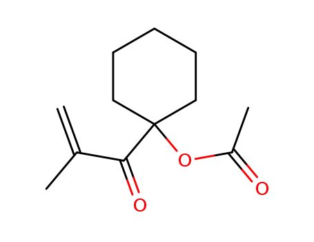 1-(1'-acetoxycyclohexyl)-2-methyl-2-propen-1-one