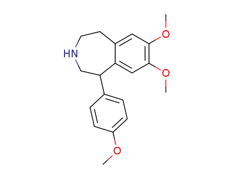 1H-3-Benzazepine,
2,3,4,5-tetrahydro-7,8-dimethoxy-1-(4-methoxyphenyl)-