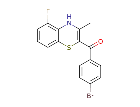 (4-Bromo-phenyl)-(5-fluoro-3-methyl-4H-benzo[1,4]thiazin-2-yl)-methanone