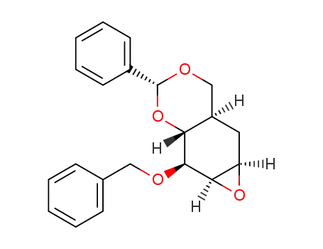 Molecular Structure of 142789-96-6 (1,2-O-anhydro-3-O-benzyl-4,6-O-benzylidene-5a-carba-β-D-mannopyranose)