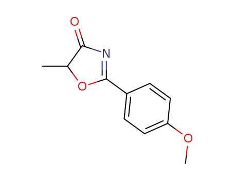 2-(4-methoxyphenyl)-5-methyloxazol-4(5H)-one