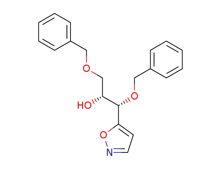 (1S,2R)-1,3-Bis-benzyloxy-1-isoxazol-5-yl-propan-2-ol