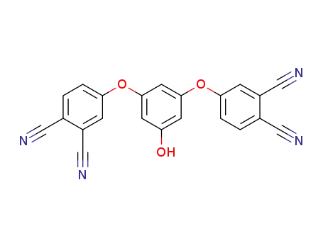 1,2-Benzenedicarbonitrile, 4,4'-[(5-hydroxy-1,3-phenylene)bis(oxy)]bis-