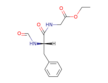 Glycine, N-(N-formyl-L-phenylalanyl)-, ethyl ester