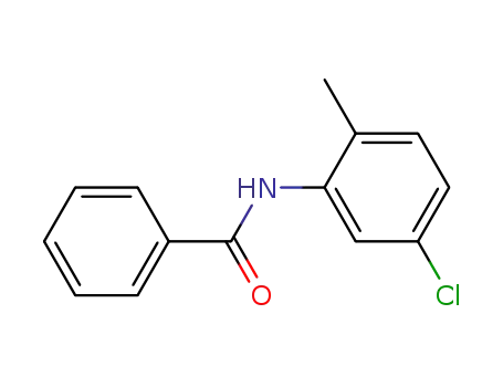 Molecular Structure of 10282-51-6 (N-(5-chloro-2-methylphenyl)benzamide)
