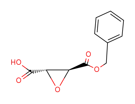 2,3-Oxiranedicarboxylic acid, mono(phenylmethyl) ester, (2S,3S)-