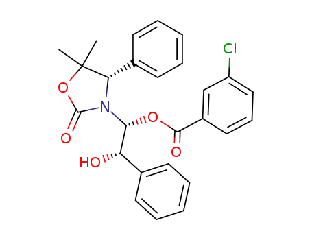 (4S,1'R,2'S)-N<sup>(3)</sup>-[1'-(m-chlorobenzoyl)-2'-hydroxy-2'-phenyl-ethan-1'-yl]-4-phenyl-5,5-dimethyloxazolidin-2-one