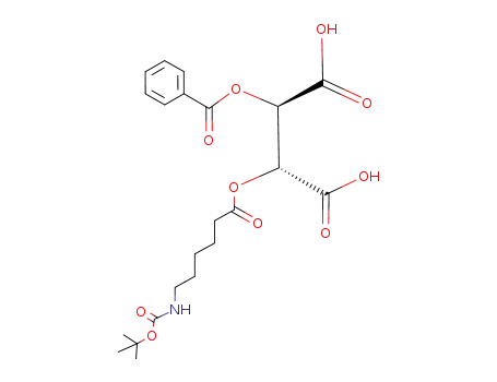 (2R,3R)-2-Benzoyloxy-3-(6-tert-butoxycarbonylamino-hexanoyloxy)-succinic acid