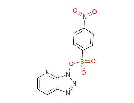 3H-1,2,3-Triazolo[4,5-b]pyridine, 3-[[(4-nitrophenyl)sulfonyl]oxy]-