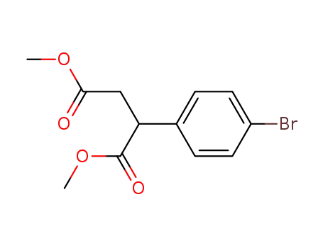 Molecular Structure of 97728-47-7 (Butanedioic acid, (4-broMophenyl)-, diMethyl ester)