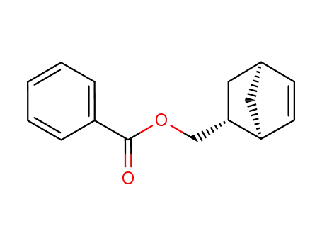 Molecular Structure of 135560-47-3 (Bicyclo[2.2.1]hept-5-ene-2-methanol, benzoate, (1R,2S,4R)-rel-)
