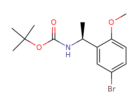TERT-BUTYL [(1S)-1-(5-BROMO-2-METHOXYPHENYL)ETHYL]CARBAMATE