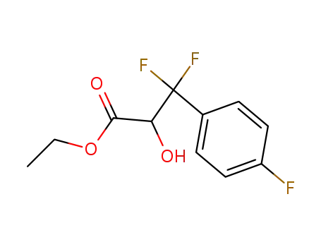 ethyl 3,3-difluoro-3-(4-fluorophenyl)-2-hydroxypropionate