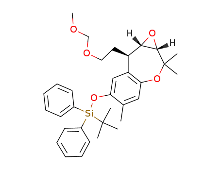 <i>tert</i>-butyl-[2-(2-methoxymethoxy-ethyl)-5,8,8-trimethyl-1a,2,8,8a-tetrahydro-1,7-dioxa-benzo[<i>a</i>]cyclopropa[<i>d</i>]cyclohepten-4-yloxy]-diphenyl-silane