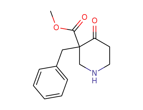 3-Piperidinecarboxylic acid, 4-oxo-3-(phenylmethyl)-, methyl ester