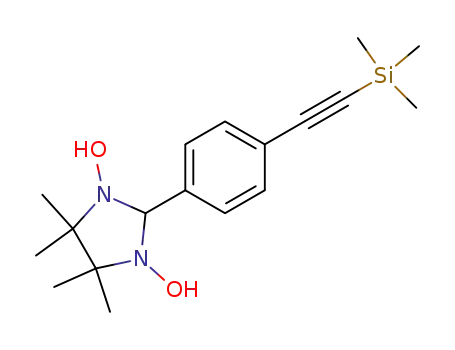 Imidazolidine,
1,3-dihydroxy-4,4,5,5-tetramethyl-2-[4-[(trimethylsilyl)ethynyl]phenyl]-