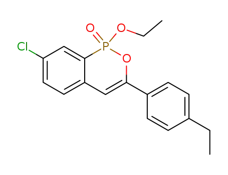 7-chloro-1-ethoxy-3-(4-ethylphenyl)benzo[c][1,2]oxaphosphinine 1-oxide