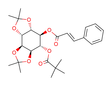 1-D-3-O-[(E)-phenyl-prop-2-enoyl]-4-O-trimethylacetyl-1,2:5,6-di-O-isopropylidene-chiro-inositol