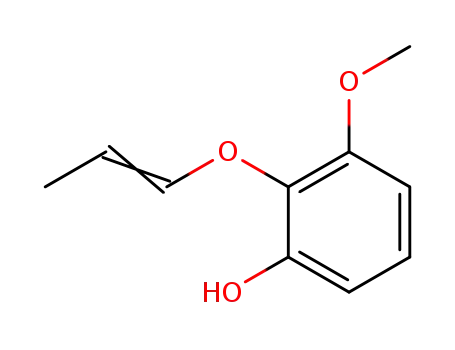 Phenol, 3-methoxy-2-(1-propenyloxy)- (9CI)