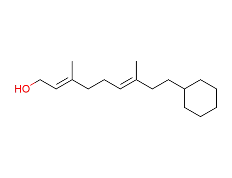2,6-Nonadien-1-ol, 9-cyclohexyl-3,7-dimethyl-, (2E,6E)-